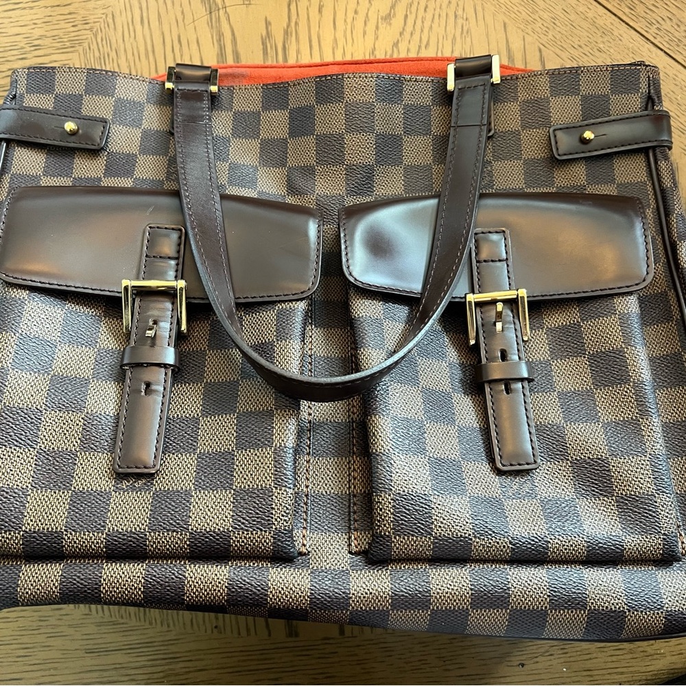Louis Vuitton Damier Ebene Uzes Bag